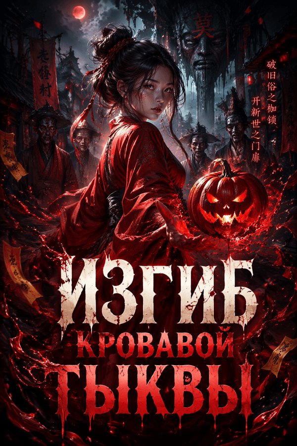 Изгиб кровавой тыквы