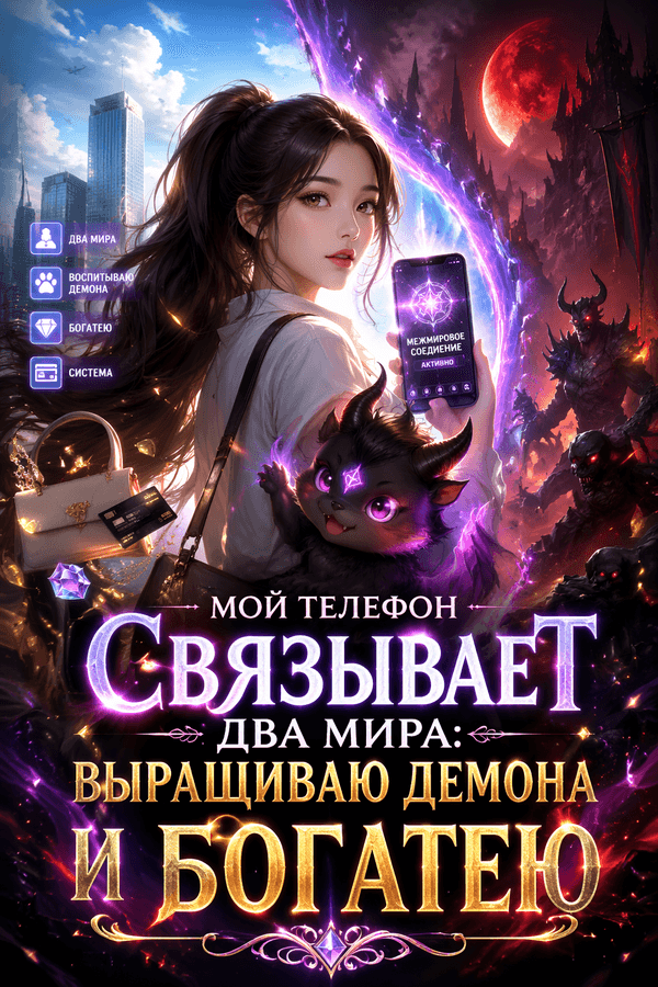 Мой телефон связывает два мира: выращиваю демона и богатею