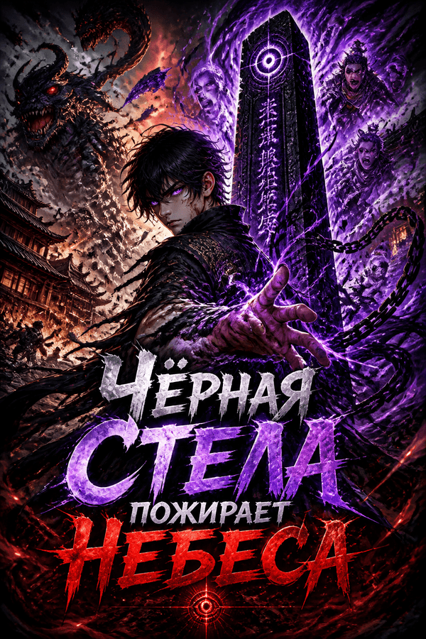 Чёрная стела пожирает небеса