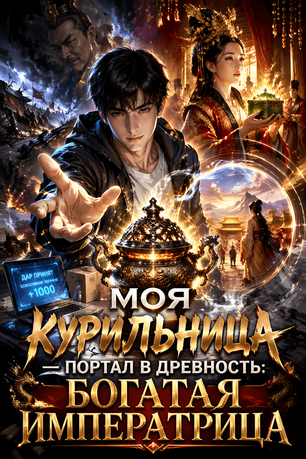 Моя курильница — портал в древность: богатая императрица