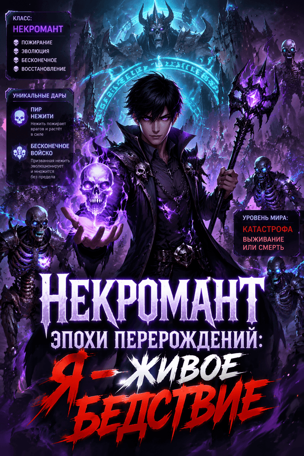 Некромант эпохи перерождений: Я — живое бедствие