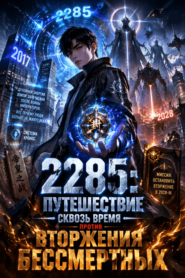2285: Путешествие сквозь время против вторжения бессмертных