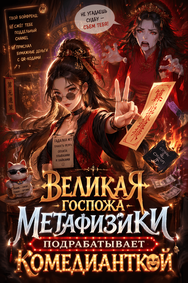 Великая госпожа метафизики подрабатывает комедианткой