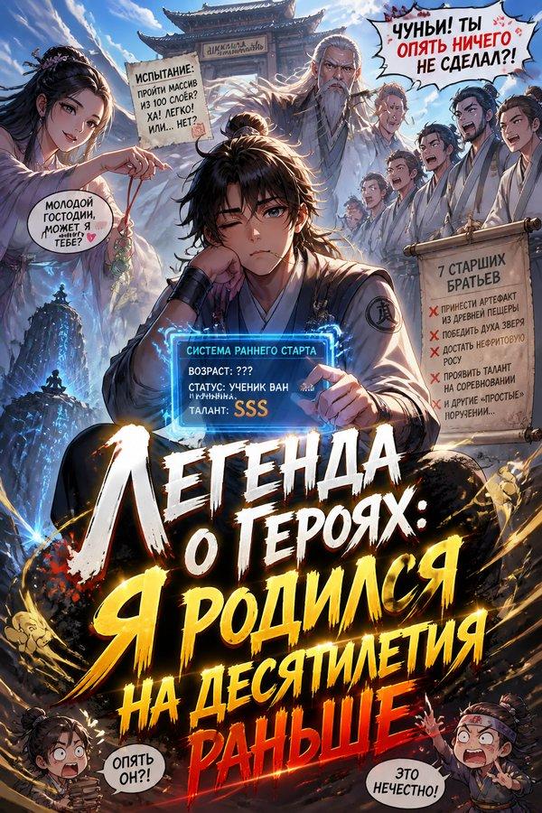Легенда о героях: Я родился на десятилетия раньше