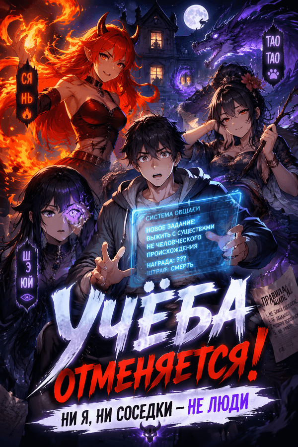 Учёба отменяется! Ни я, ни соседки — не люди