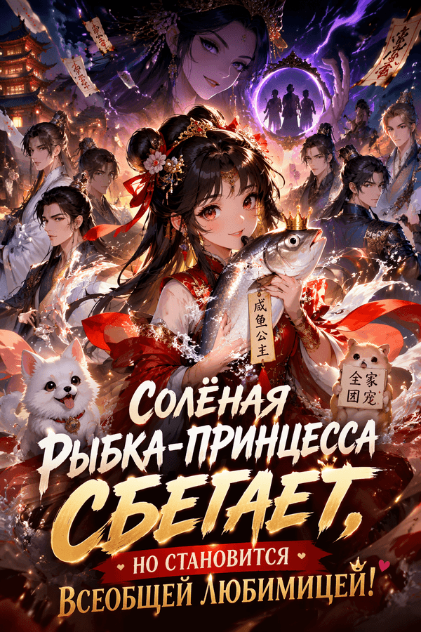 Солёная рыбка-принцесса сбегает, но становится всеобщей любимицей!