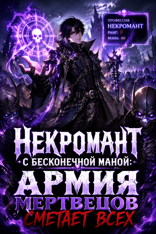 Некромант с бесконечной маной: армия мертвецов сметает всех
