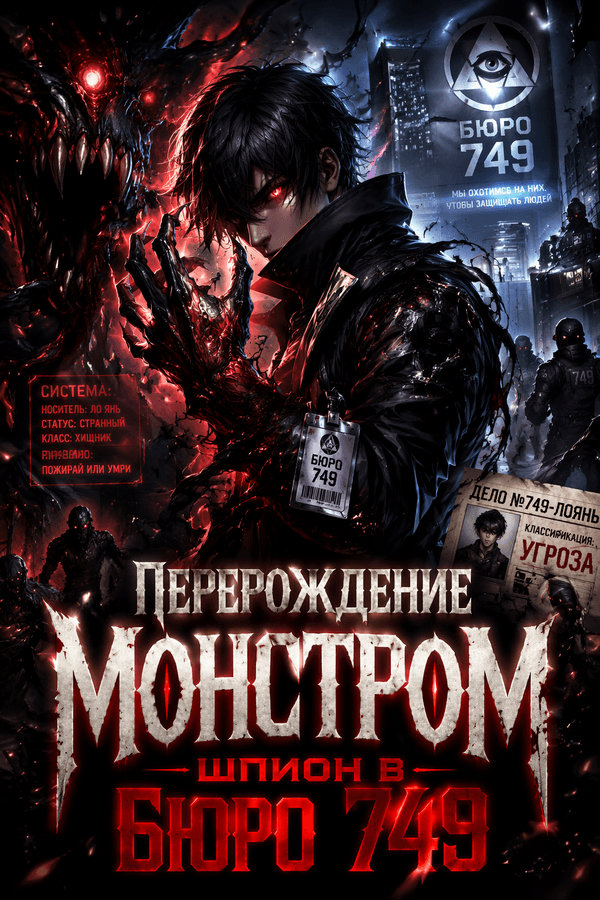 Перерождение монстром: шпион в Бюро 749