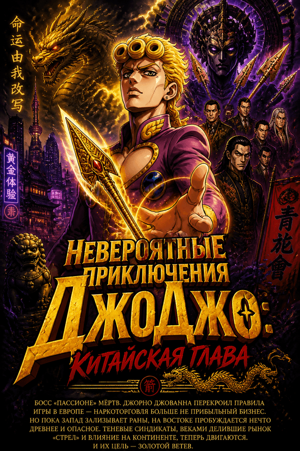 Невероятные приключения ДжоДжо: Китайская глава