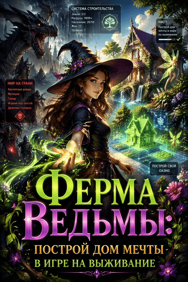 Ферма ведьмы: Построй дом мечты в игре на выживание