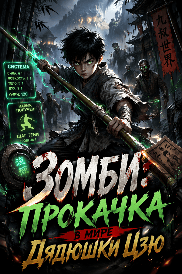 Зомби: Прокачка в мире Дядюшки Цзю