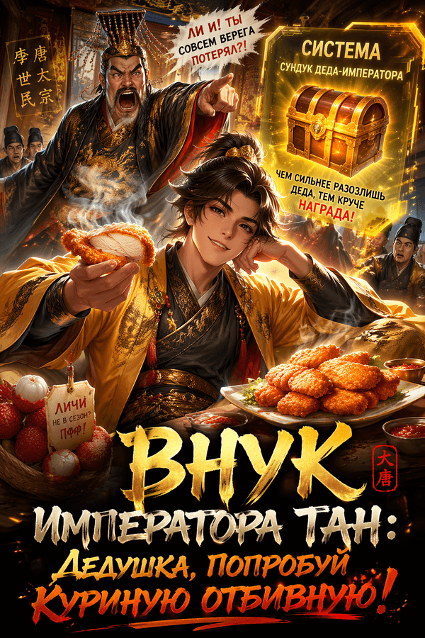 Внук императора Тан: Дедушка, попробуй куриную отбивную!