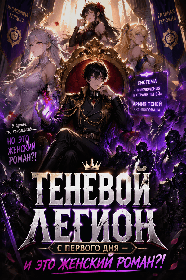 Теневой легион с первого дня — и это женский роман?!
