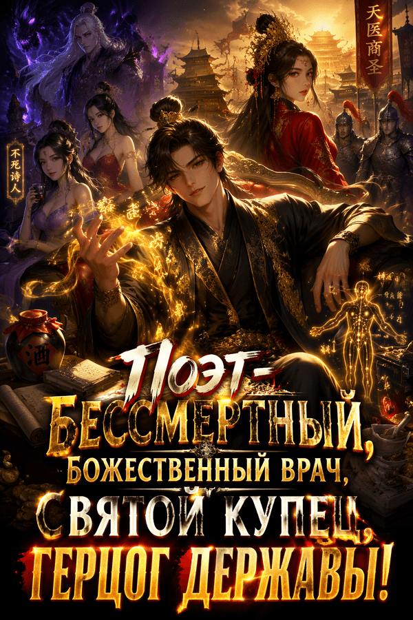 Поэт-бессмертный, божественный врач, святой купец, герцог державы!