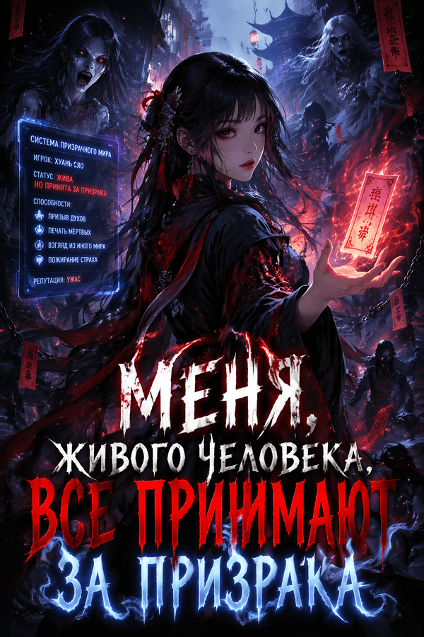 Меня, живого человека, все принимают за призрака