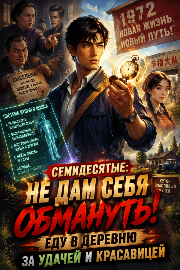 Семидесятые: Не дам себя обмануть! Еду в деревню за удачей и красавицей