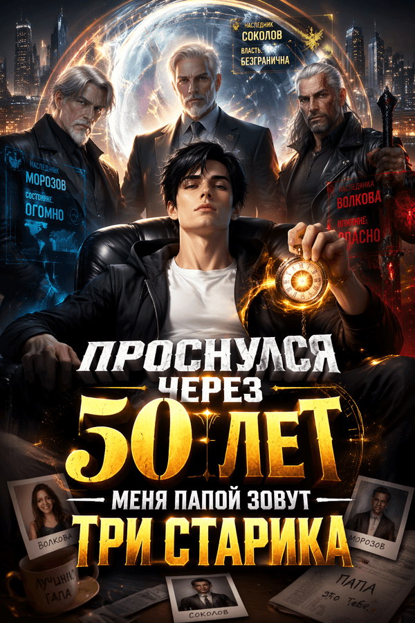 Проснулся через 50 лет — меня папой зовут три старика