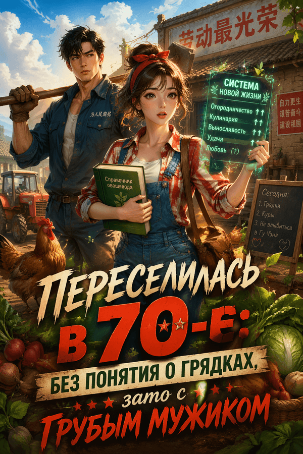Переселилась в 70-е: без понятия о грядках, зато с грубым мужиком