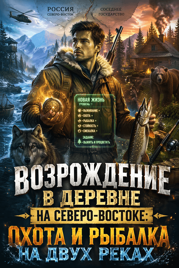 Возрождение в деревне на северо-востоке: охота и рыбалка на двух реках