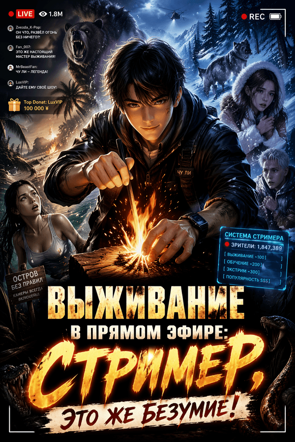 Выживание в прямом эфире: Стример, это же безумие!