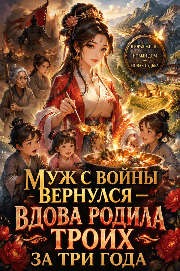 Муж с войны вернулся — вдова родила троих за три года