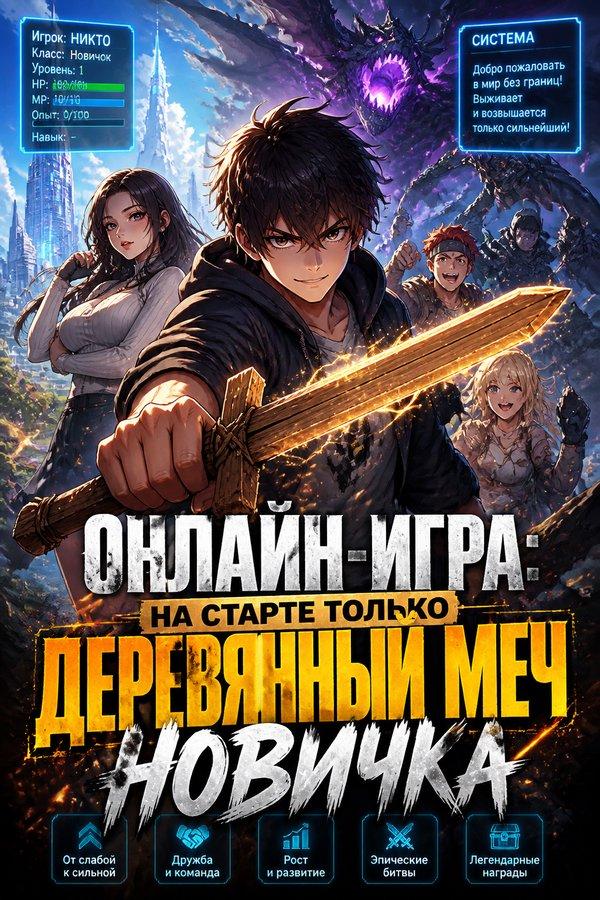 Онлайн-игра: на старте только деревянный меч новичка