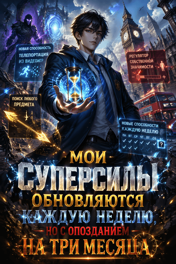 Мои суперсилы обновляются каждую неделю, но с опозданием на три месяца