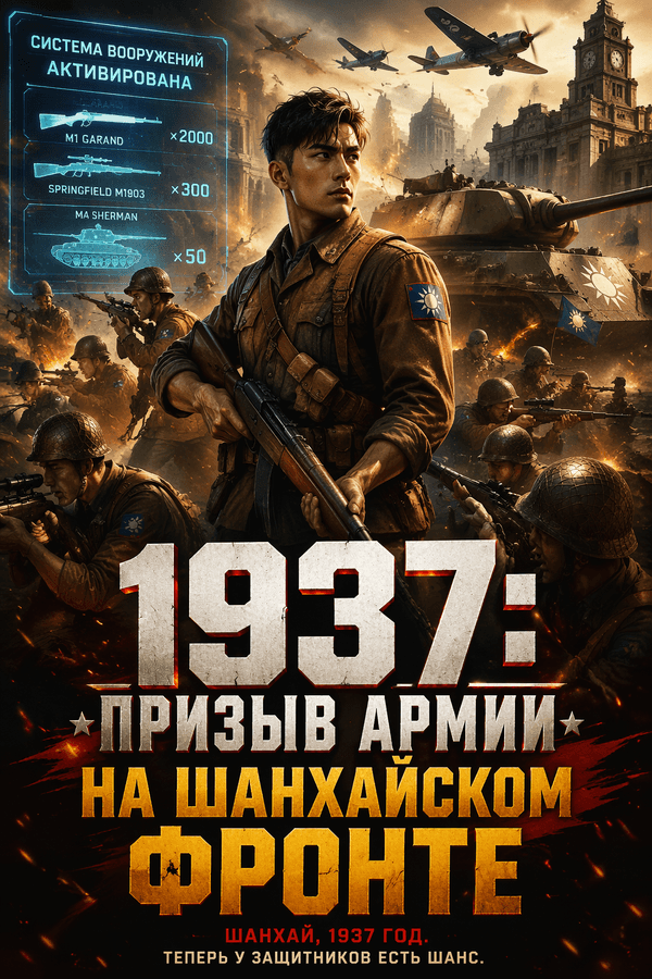 1937: Призыв армии на Шанхайском фронте