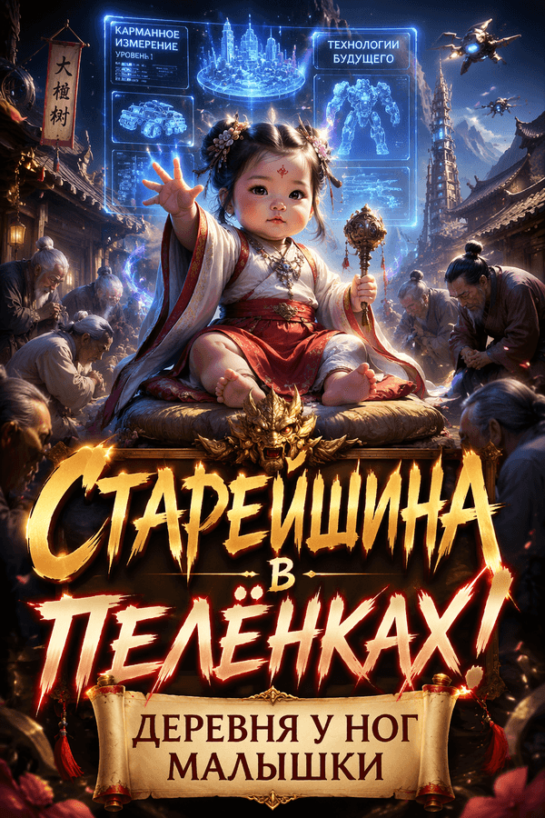Старейшина в пелёнках! Деревня у ног малышки