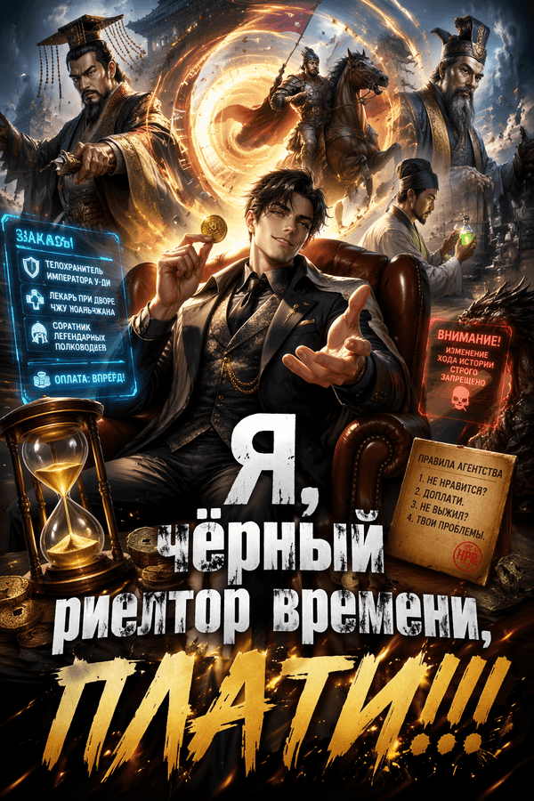 Я, чёрный риелтор времени, плати!!!