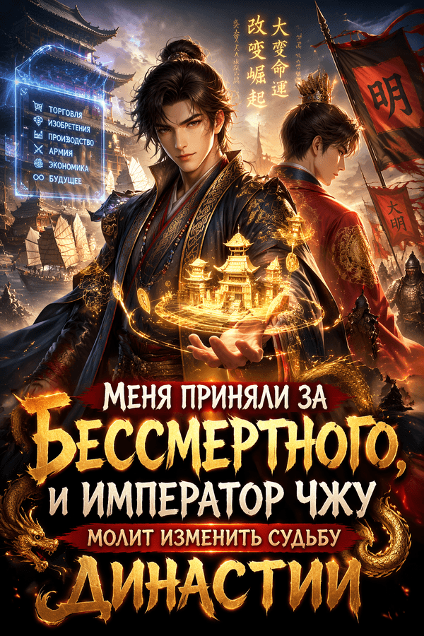 Меня приняли за бессмертного, и император Чжу молит изменить судьбу династии