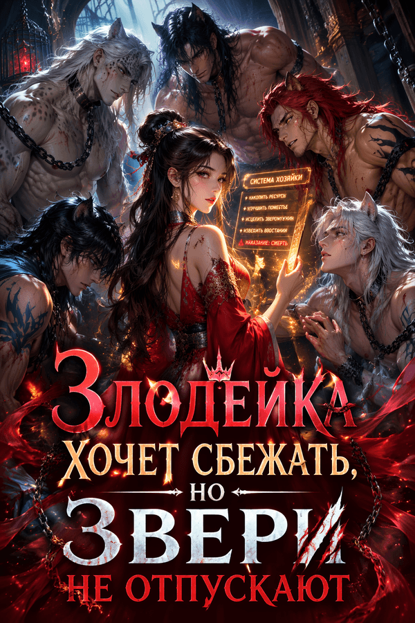 Злодейка хочет сбежать, но звери не отпускают
