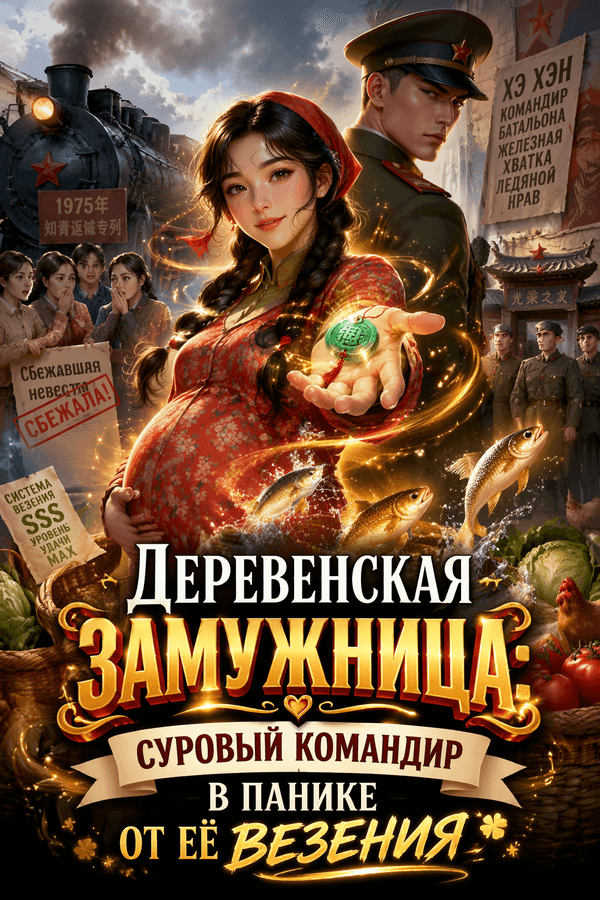 Деревенская замужница: Суровый командир в панике от её везения