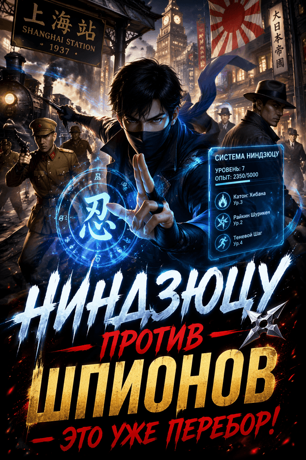 Ниндзюцу против шпионов — это уже перебор!