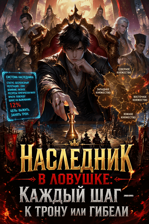 Наследник в ловушке: Каждый шаг — к трону или гибели