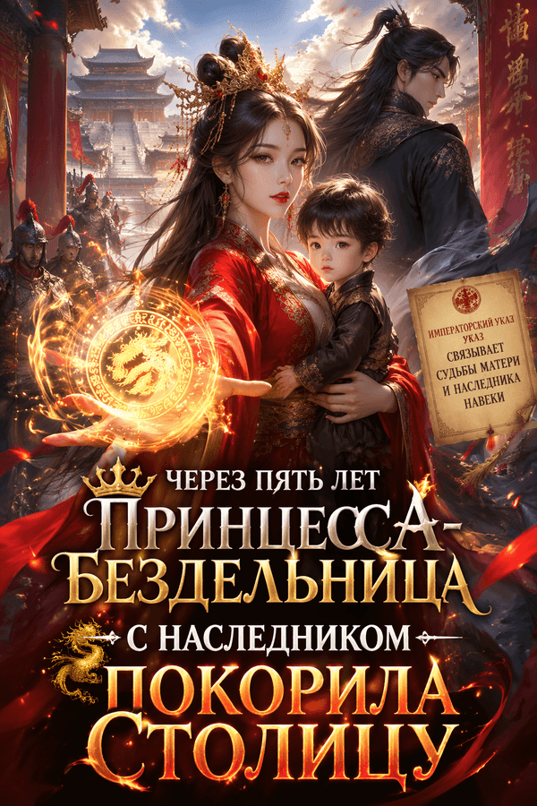 Через пять лет принцесса-бездельница с наследником покорила столицу
