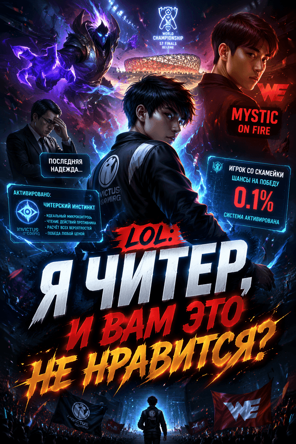 LOL: Я читер, и вам это не нравится?