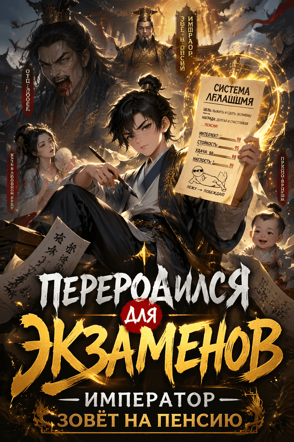 Переродился для экзаменов — император зовёт на пенсию