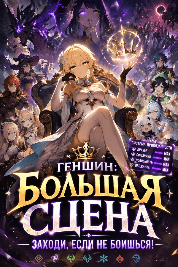 Геншин: Большая сцена — заходи, если не боишься!