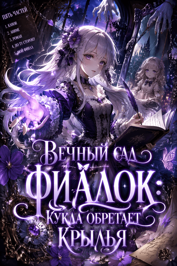 Вечный сад фиалок: Кукла обретает крылья