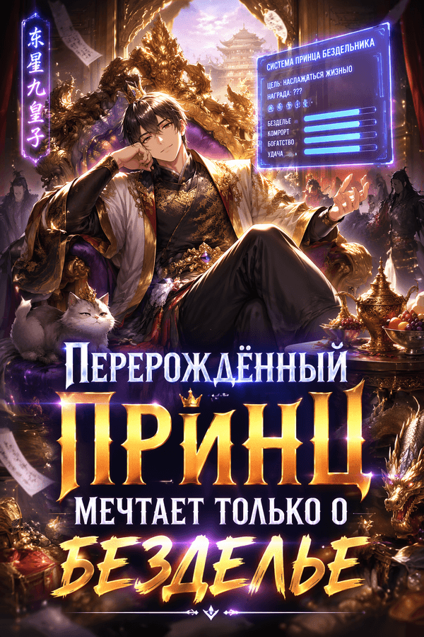 Перерождённый принц мечтает только о безделье