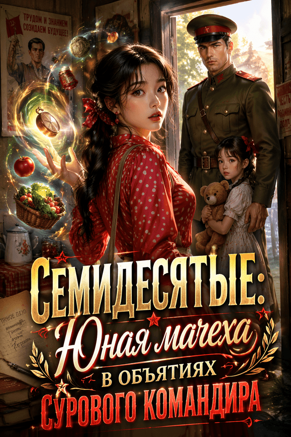 Семидесятые: Юная мачеха в объятиях сурового командира