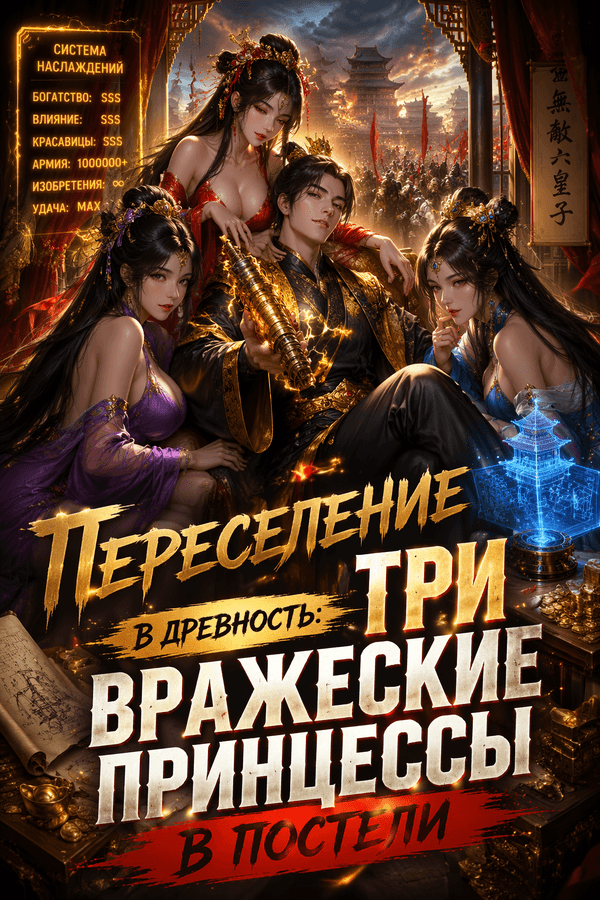 Переселение в древность: три вражеские принцессы в постели