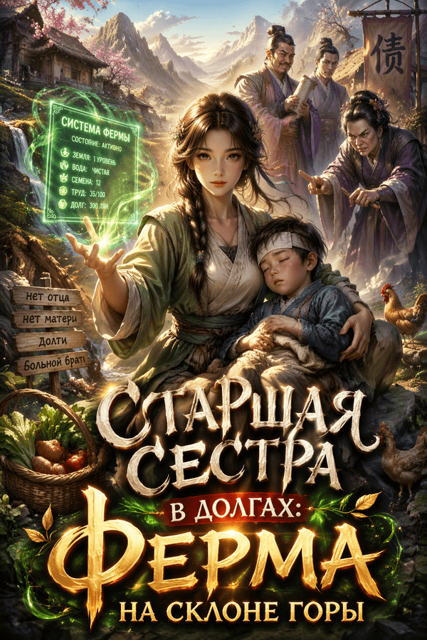 Старшая сестра в долгах: ферма на склоне горы
