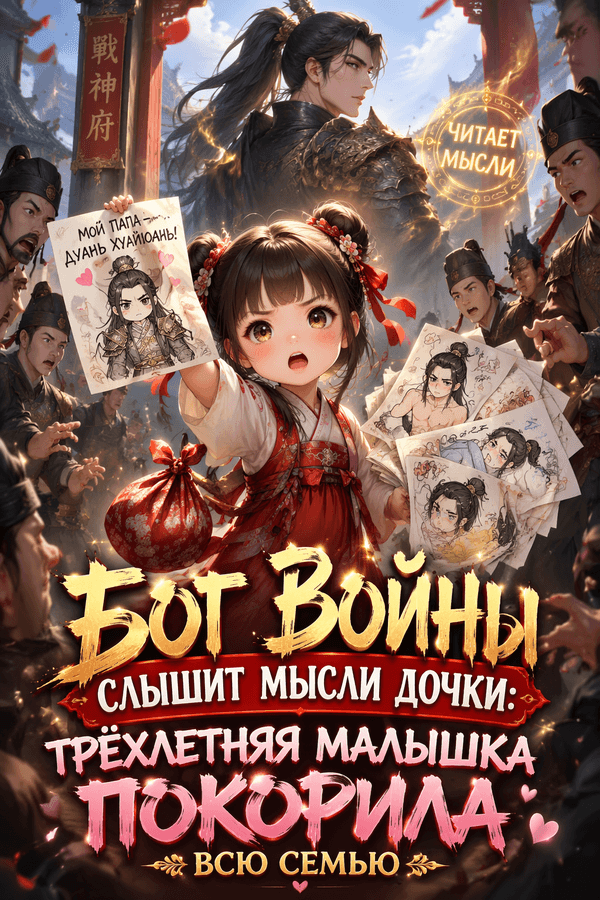 Бог войны слышит мысли дочки: трёхлетняя малышка покорила всю семью