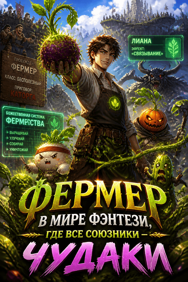 Фермер в мире фэнтези, где все союзники — чудаки