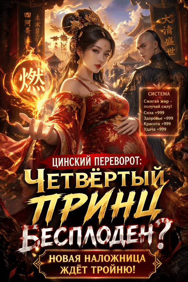 Цинский переворот: Четвёртый принц бесплоден? Новая наложница ждёт тройню!