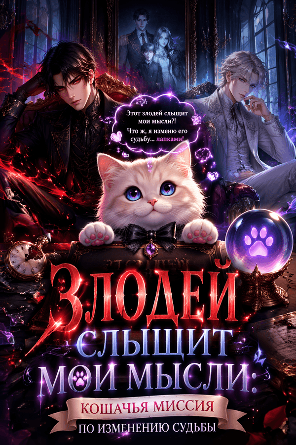 Злодей слышит мои мысли: кошачья миссия по изменению судьбы