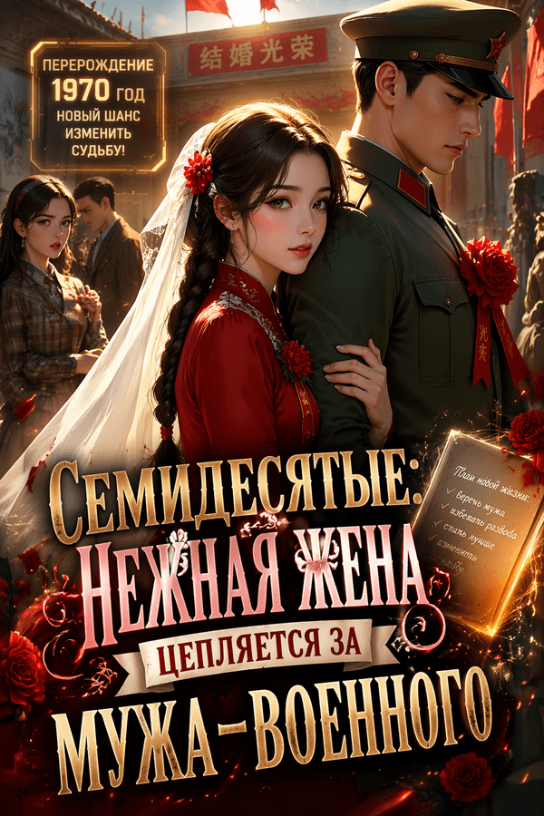 Семидесятые: Нежная жена цепляется за мужа-военного