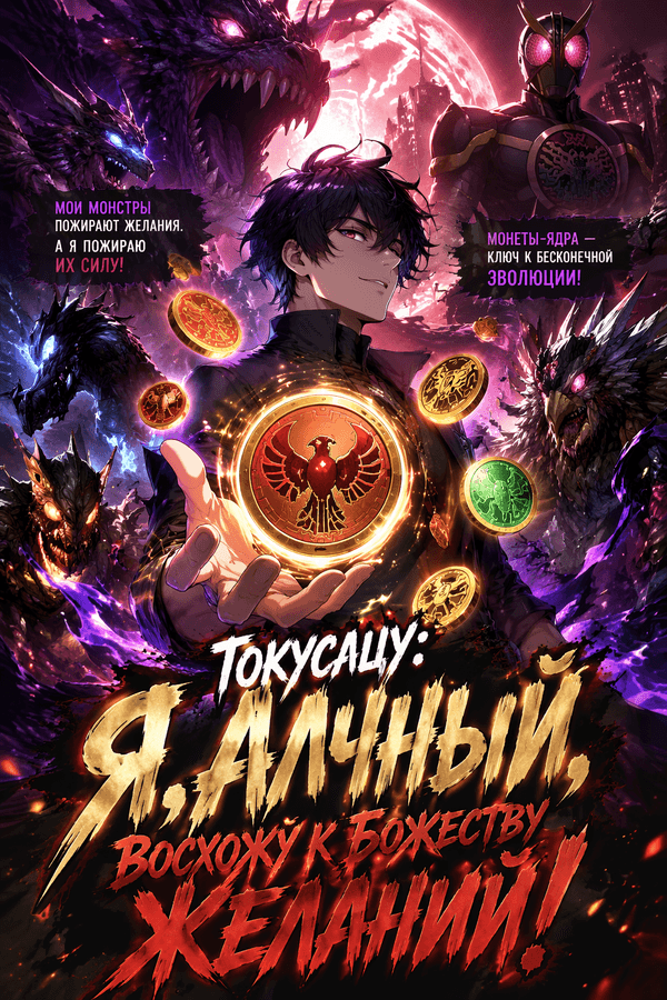 Токусацу: Я, Алчный, восхожу к божеству желаний!